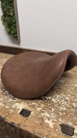 Junior Echtleder Hidalgo hell mit Ziernaht